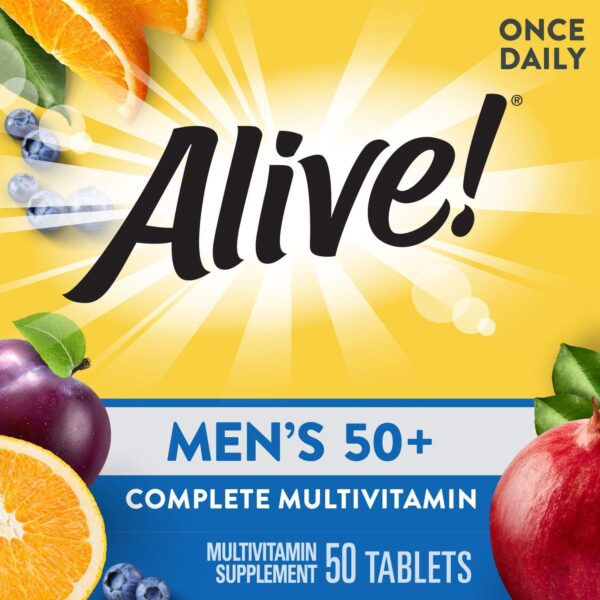 Nature’s Way Alive! Men’s 50+ Complete Multivitamin