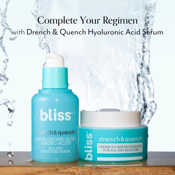 Bliss Drench & Quench Hyaluronic Acid Moisturizer